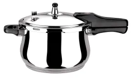 18 cm Pressure Cooker Heavy Duty Double Bottom with Extra Plastic Ring