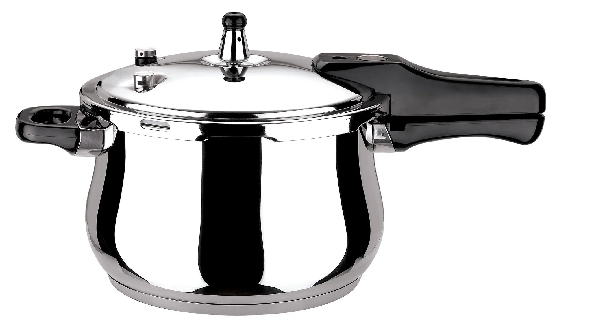 18 cm Pressure Cooker Heavy Duty Double Bottom with Extra Plastic Ring