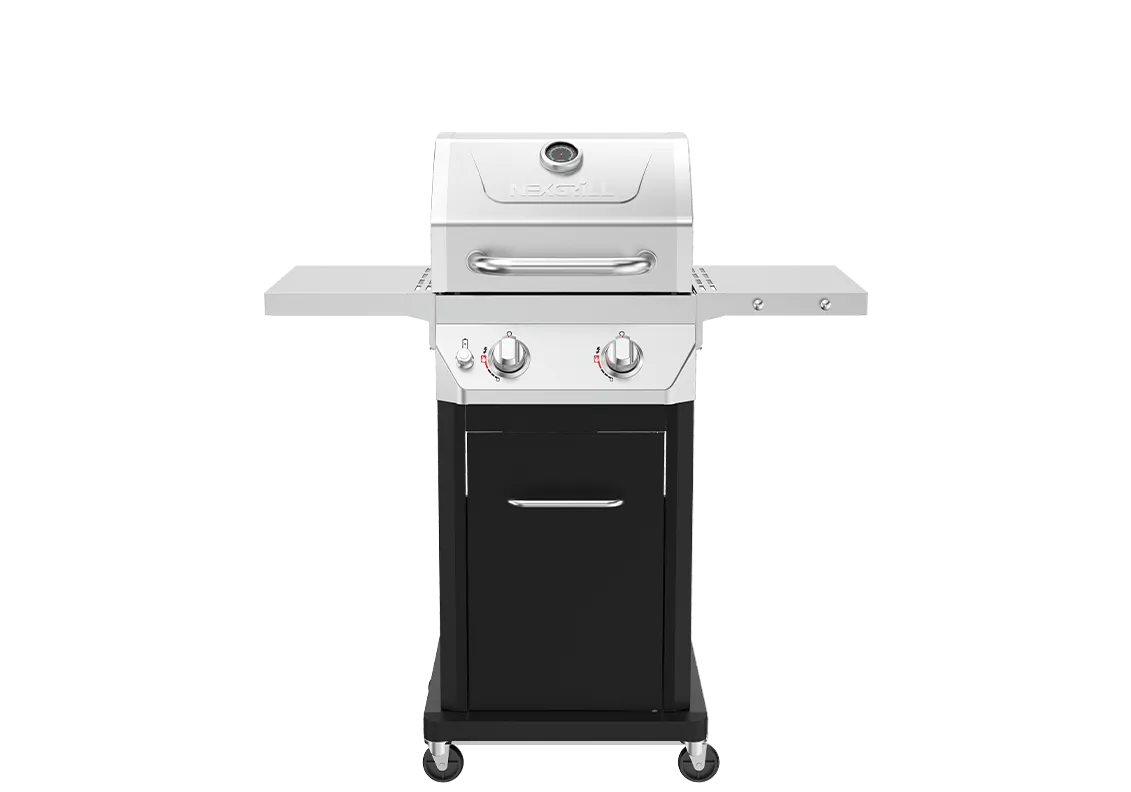 2-Burner Gas Grill in Black