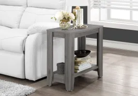 Accent Grey Rectangular Side Table