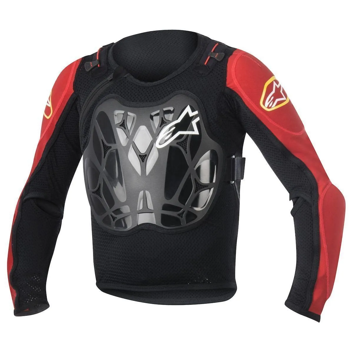 Alpinestars Bionic Youth Black/Red Protective Motocross Jacket