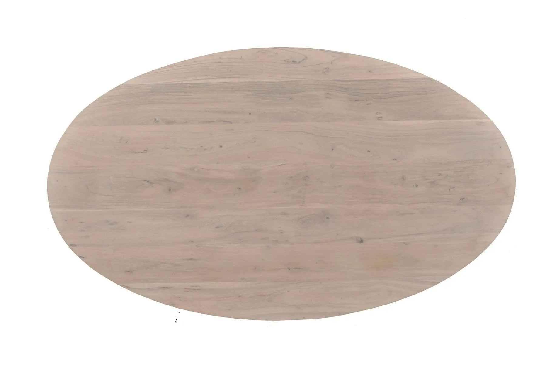 Aspen Oval Dining Table | Metal Base