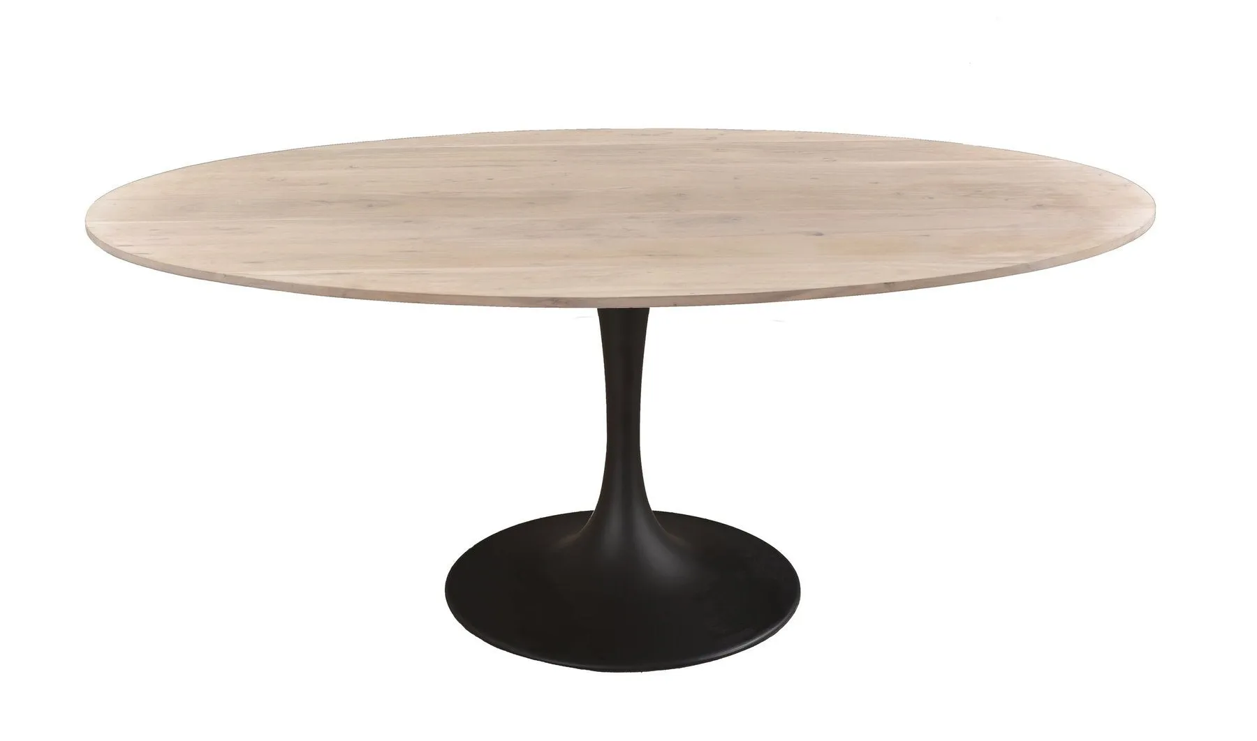 Aspen Oval Dining Table | Metal Base