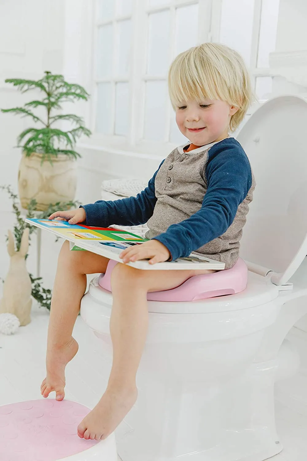 Baby Toilet Training Seat for Toddler - Cradle Pink