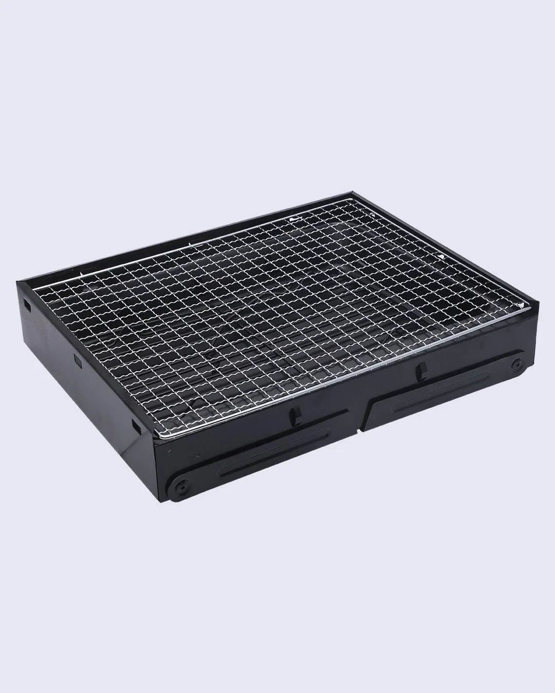 Barbecue Grill, Compact Design, for Cooking, Black, Iron