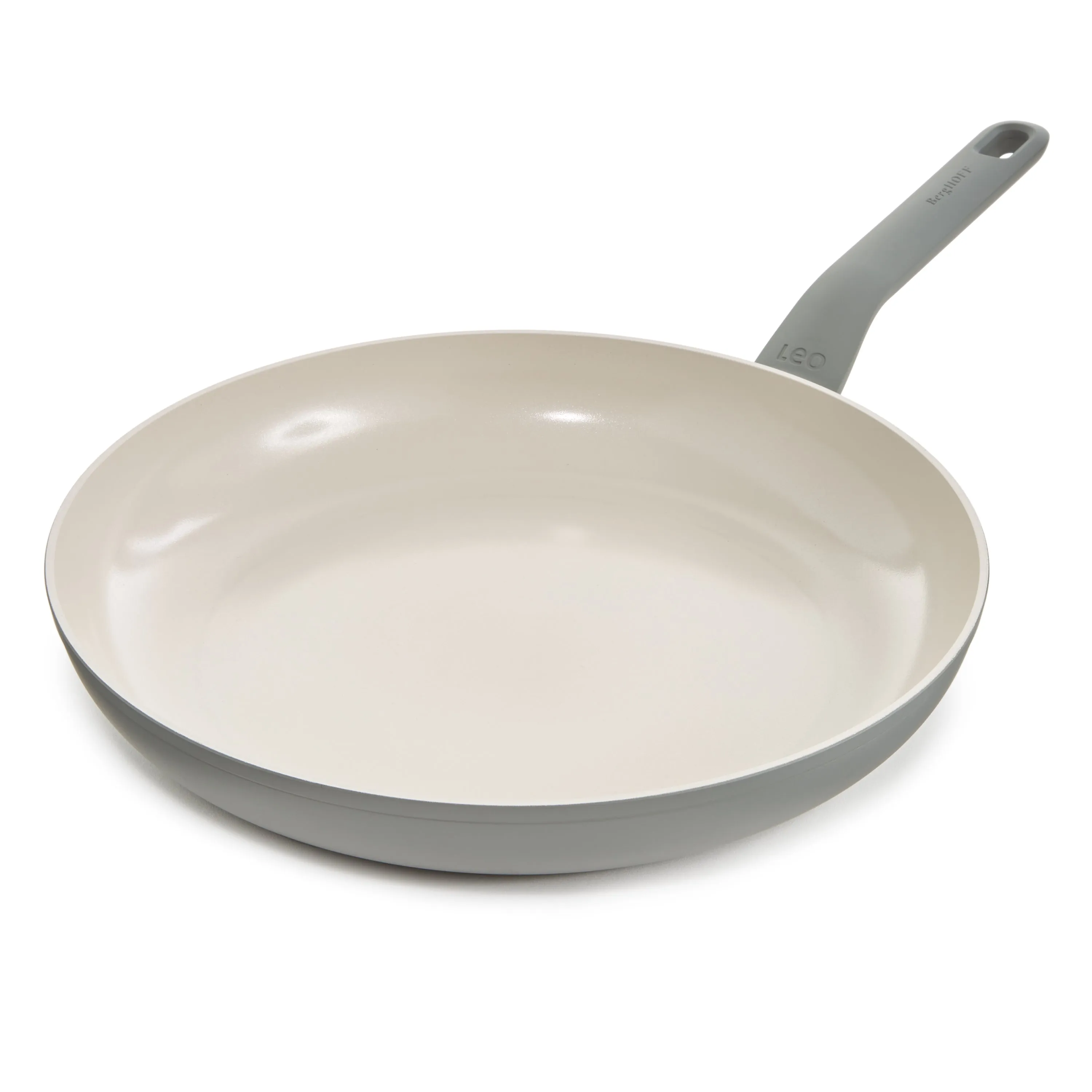 BergHOFF Balance Nonstick Ceramic Frying Pan 12.5", Recycled Aluminum, Moonmist