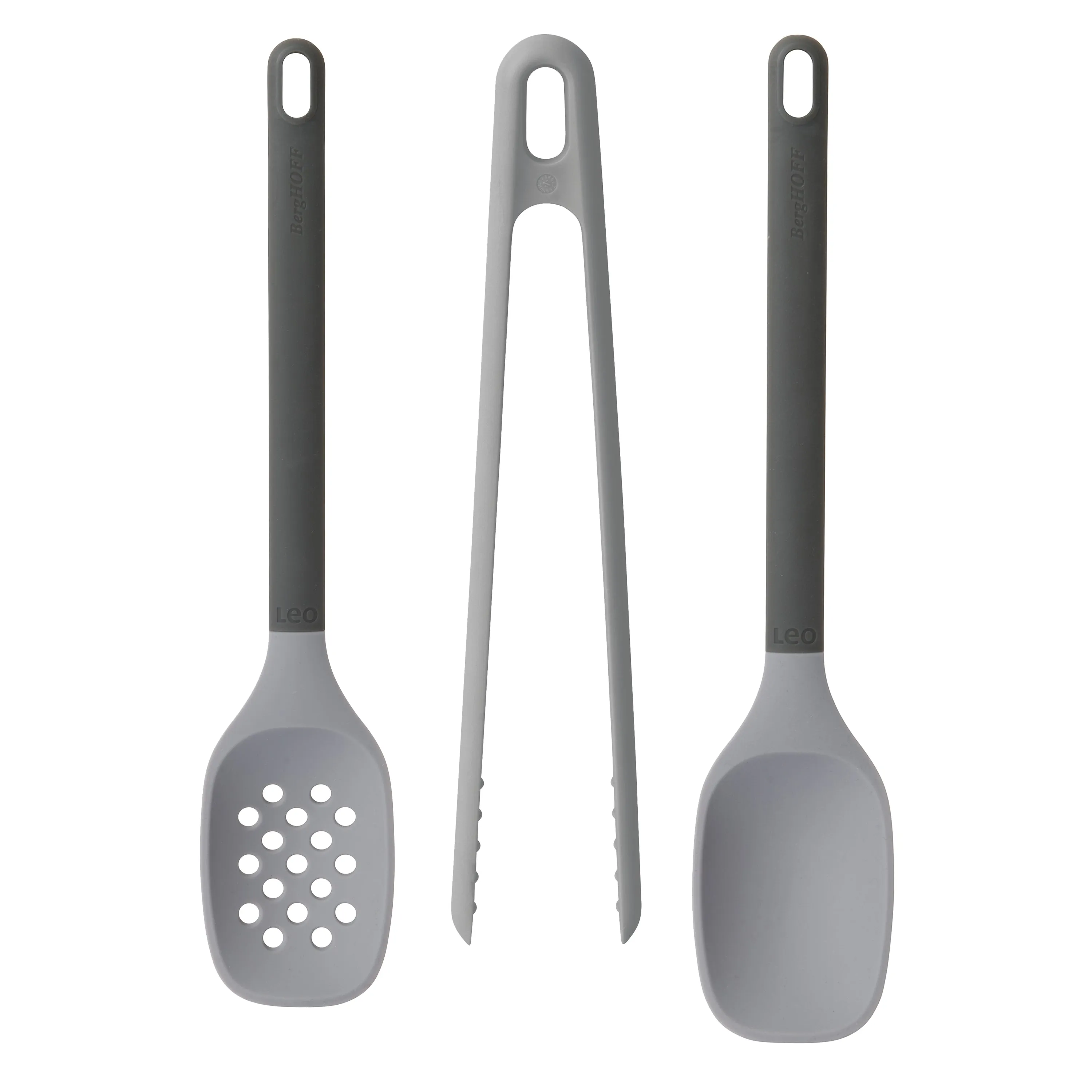 BergHOFF Leo 12.75" Silicone Skimmer, Gray