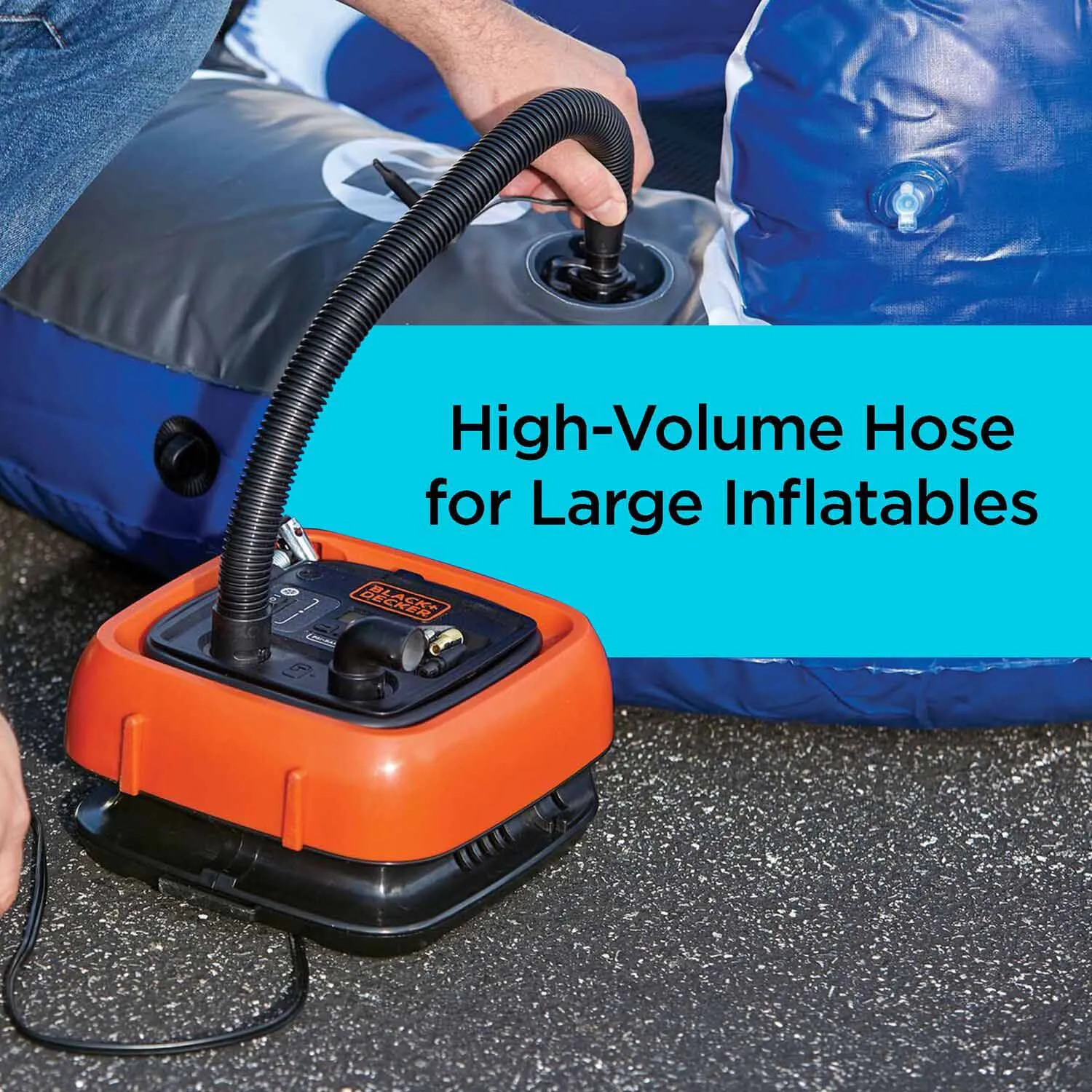 Black & Decker BDINF12C 12V DC Multi-Purpose Inflator