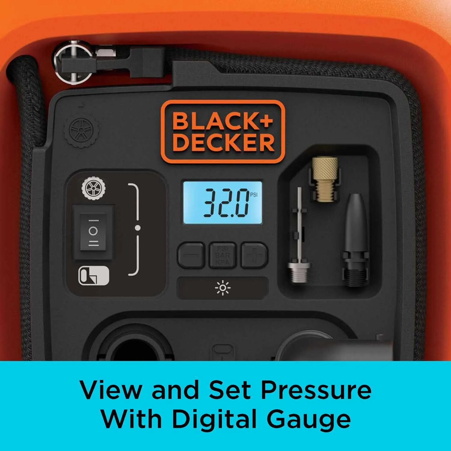 Black & Decker BDINF12C 12V DC Multi-Purpose Inflator