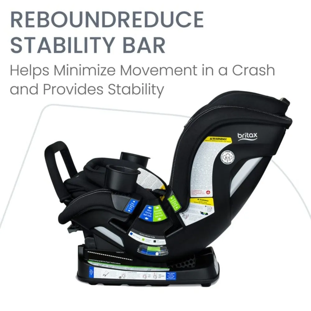 Britax Poplar S Convertible Car Seat - Onyx