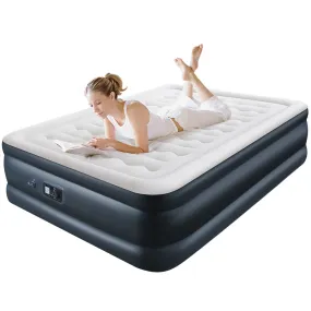 Camabel Air Mattresses with Built-in Electric Pump 22 Inch Queen Size