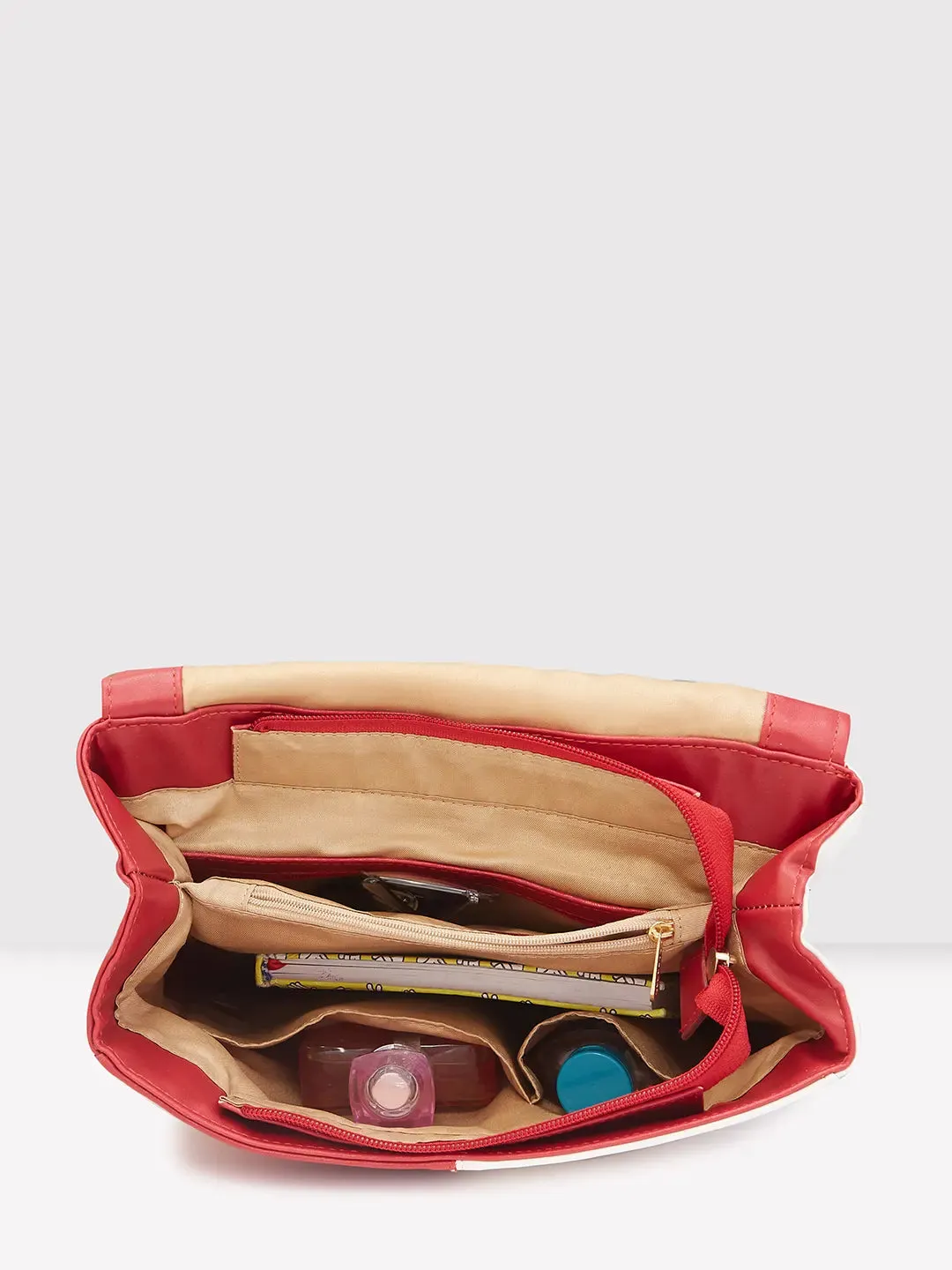 Caprese Lizzy Backpack Medium Red