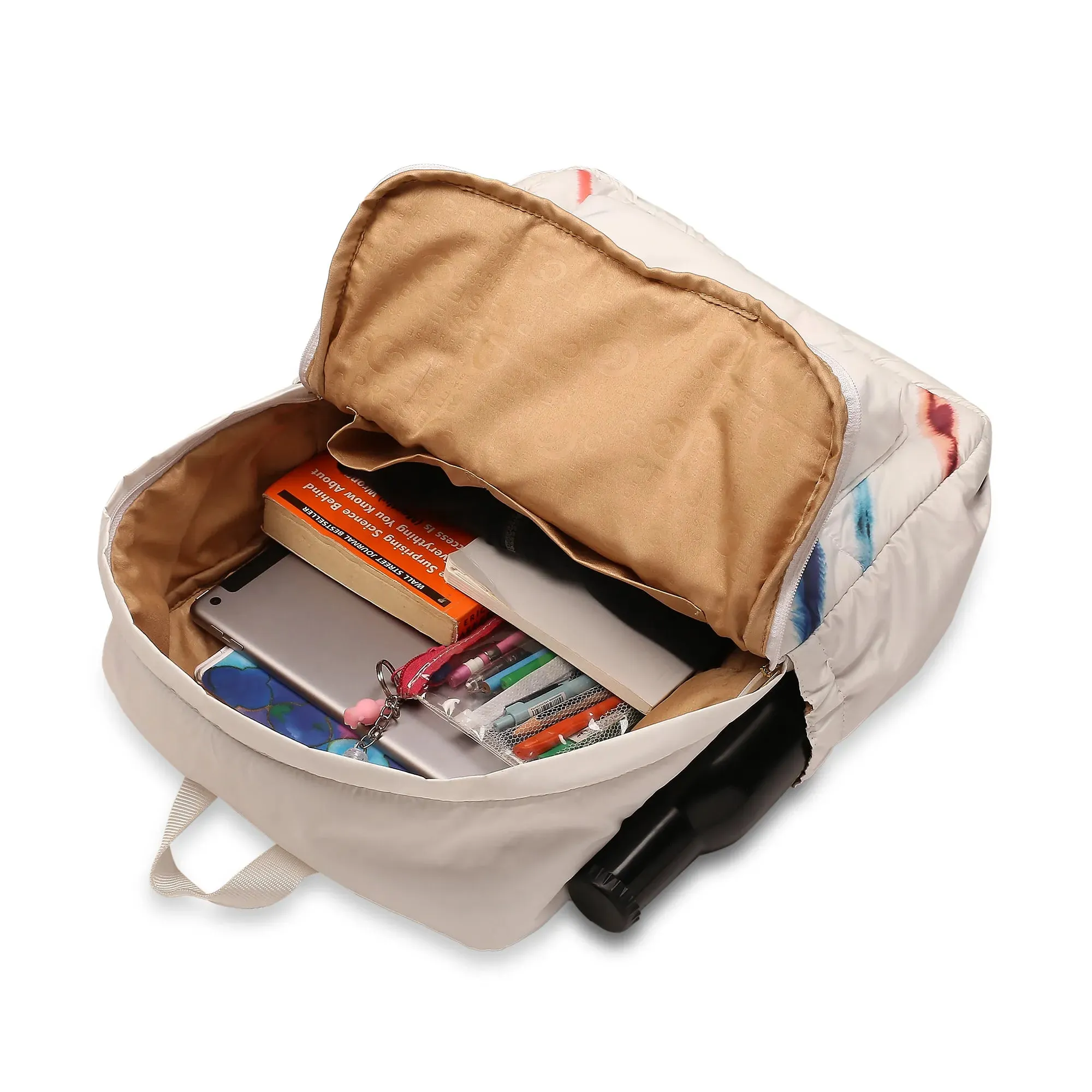 Caprese Pepper Laptop Backpack Medium Cream