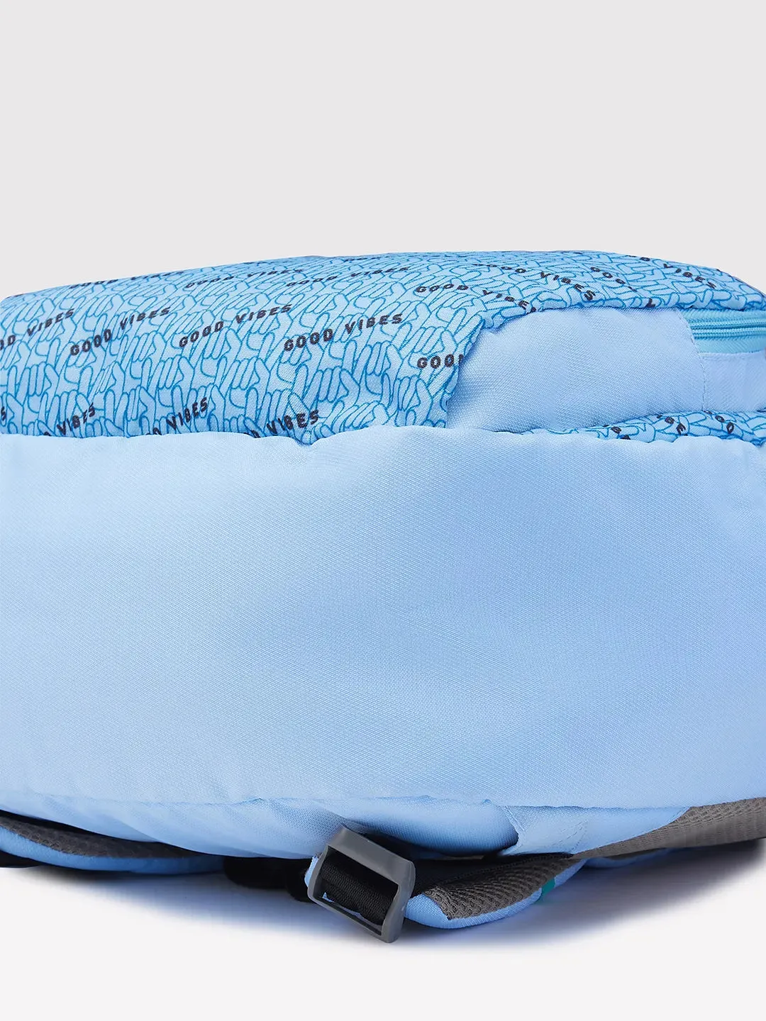 Caprese Zoe Fashion  Backpack Large Light Blue