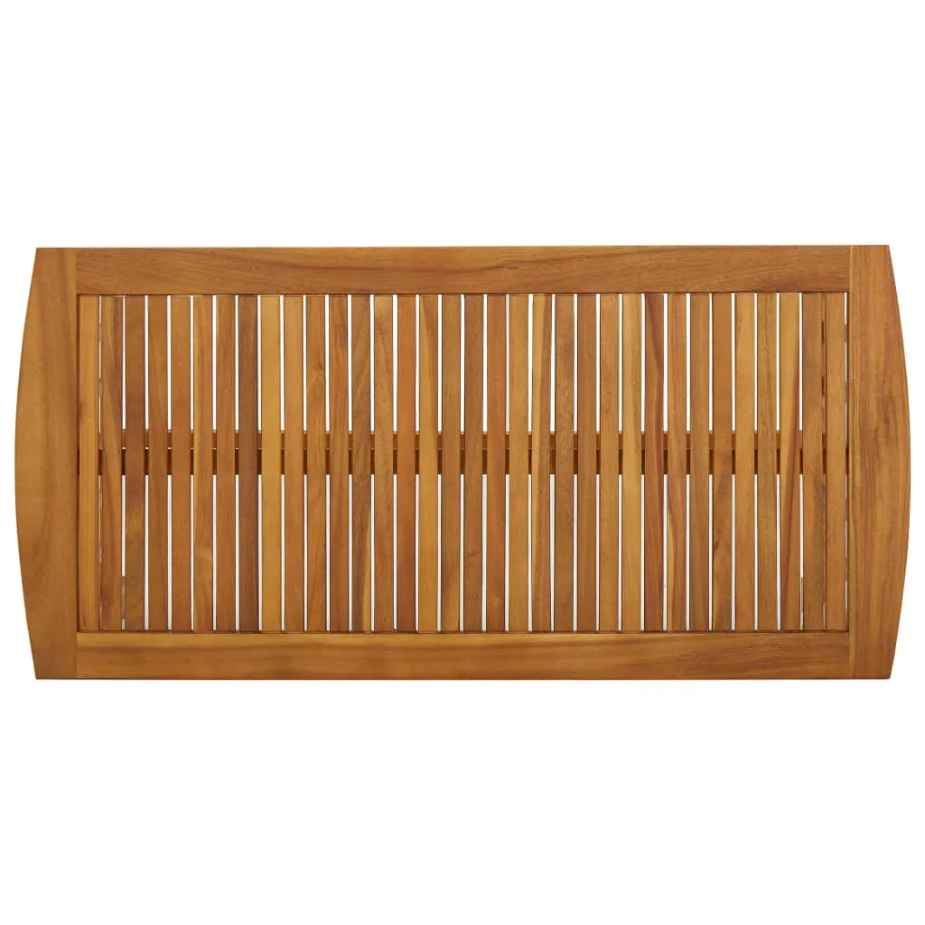 Coffee Table 40.2"x19.7"x16.9" Solid Acacia Wood