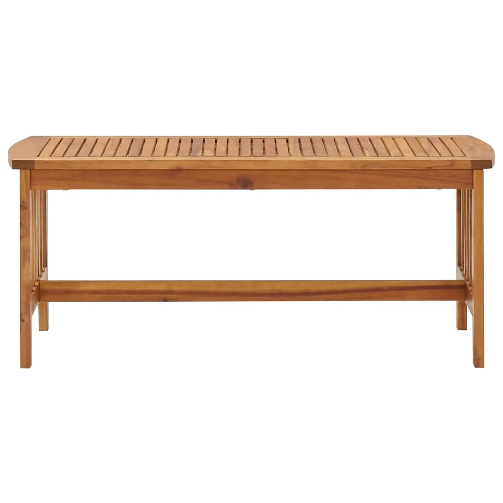 Coffee Table 40.2"x19.7"x16.9" Solid Acacia Wood