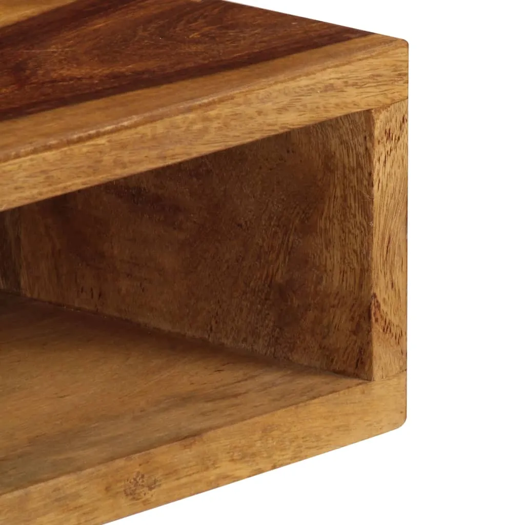 Coffee Table 43.3"x19.7"x13.8" Solid Sheesham wood