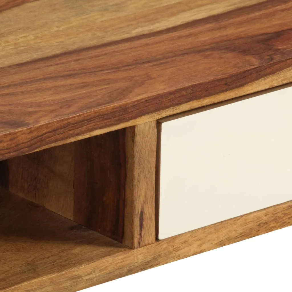 Coffee Table 43.3"x19.7"x13.8" Solid Sheesham wood