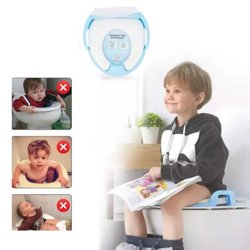 Comfortable Children'S Potty Training Toilet Seat Rw-22 Blue