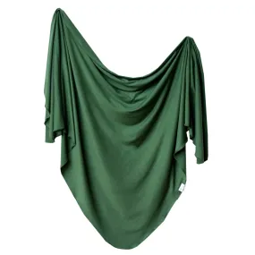 Copper Pearl Knit Swaddle Blanket / Alder