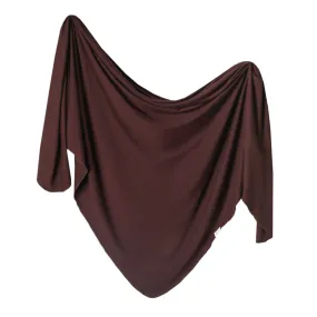 Copper Pearl Knit Swaddle Blanket / Moose