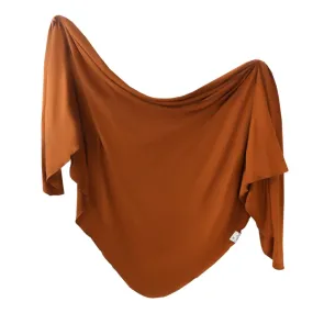 Copper Pearl Knit Swaddle Blanket / Powell