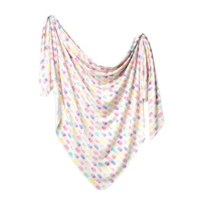 Copper Pearl Knit Swaddle Blanket / Summer