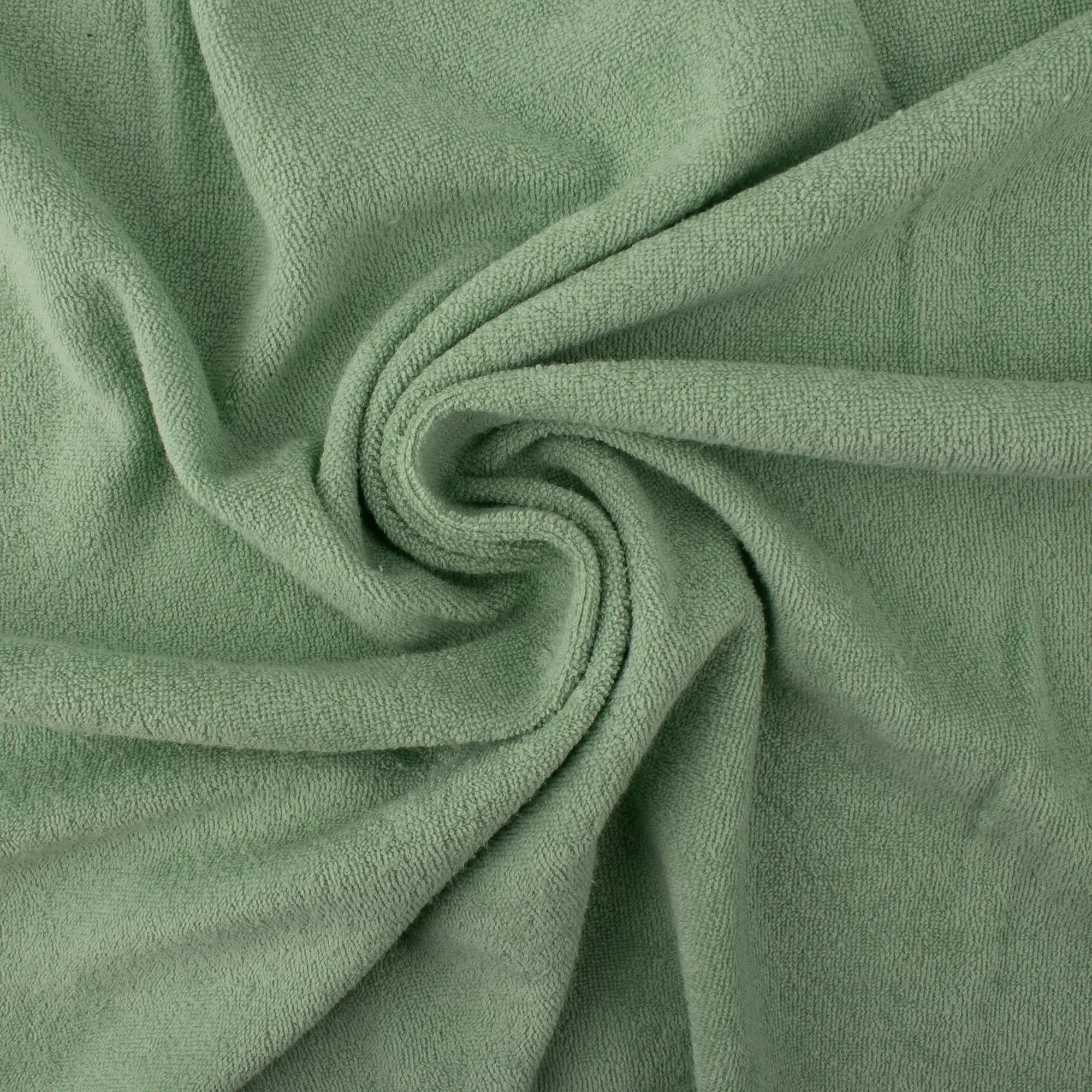 Cotton Poly Terry - PLUSH - Sage