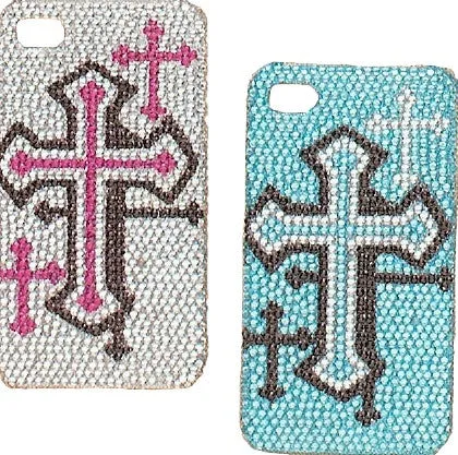 Cross iPhone 4 Hard Case Jacket by Blazing Roxx