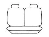 Custom Made Esteem Velour Seat Covers Suits Suzuki Alto GF GL/GLX 4 Door Hatch 7/2009-On 2 Rows