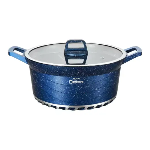 Dessini Regina Marble Non Stick Cookware Set - 10pcs
