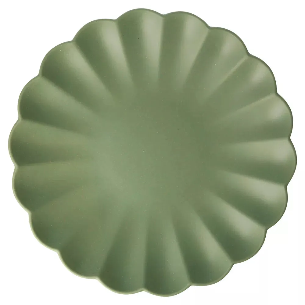 Earthy Reusable Bamboo Plates