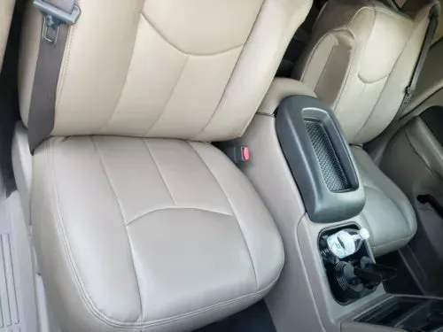 Fits 03-06 GMC Sierra Chevy Silverado Seat Cover Tan Driver Passenger Bottom-Top