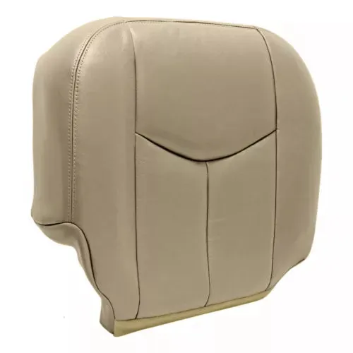 Fits 03-06 GMC Sierra Chevy Silverado Seat Cover Tan Driver Passenger Bottom-Top