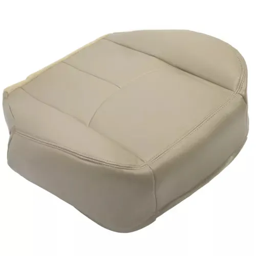 Fits 03-06 GMC Sierra Chevy Silverado Seat Cover Tan Driver Passenger Bottom-Top