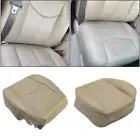 Fits 03-06 GMC Sierra Chevy Silverado Seat Cover Tan Driver Passenger Bottom-Top