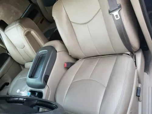 Fits 03-06 GMC Sierra Chevy Silverado Seat Cover Tan Driver Passenger Bottom-Top