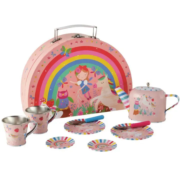 FLOSS AND ROCK - RAINBOW FAIRY TEA SET