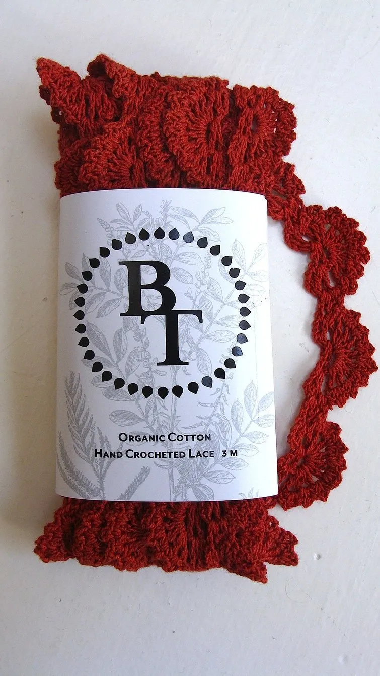 Hand-Crocheted Lace-2cm
