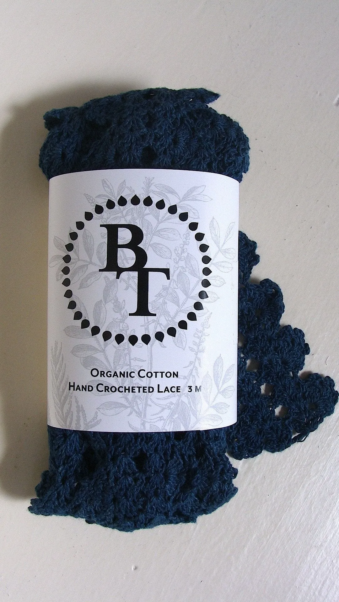 Hand-Crocheted Lace-38mm
