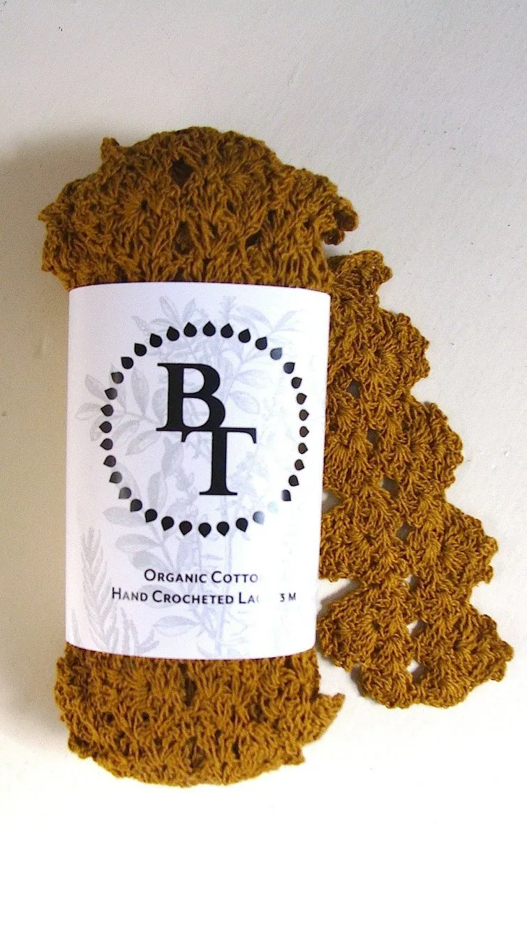 Hand-Crocheted Lace-38mm