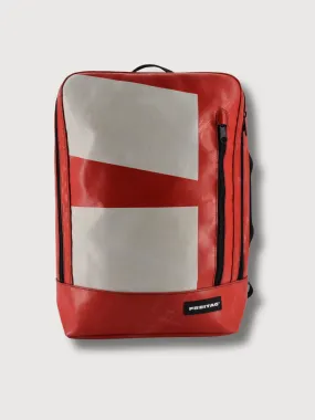 Hazzard Red-White Backpack | Freitag