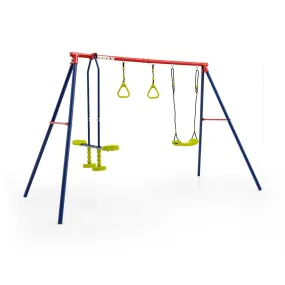 Heavy Duty Kids Swing Set - Big Kid Swing Set for Your Backyard Playground | Siesta Hammocks