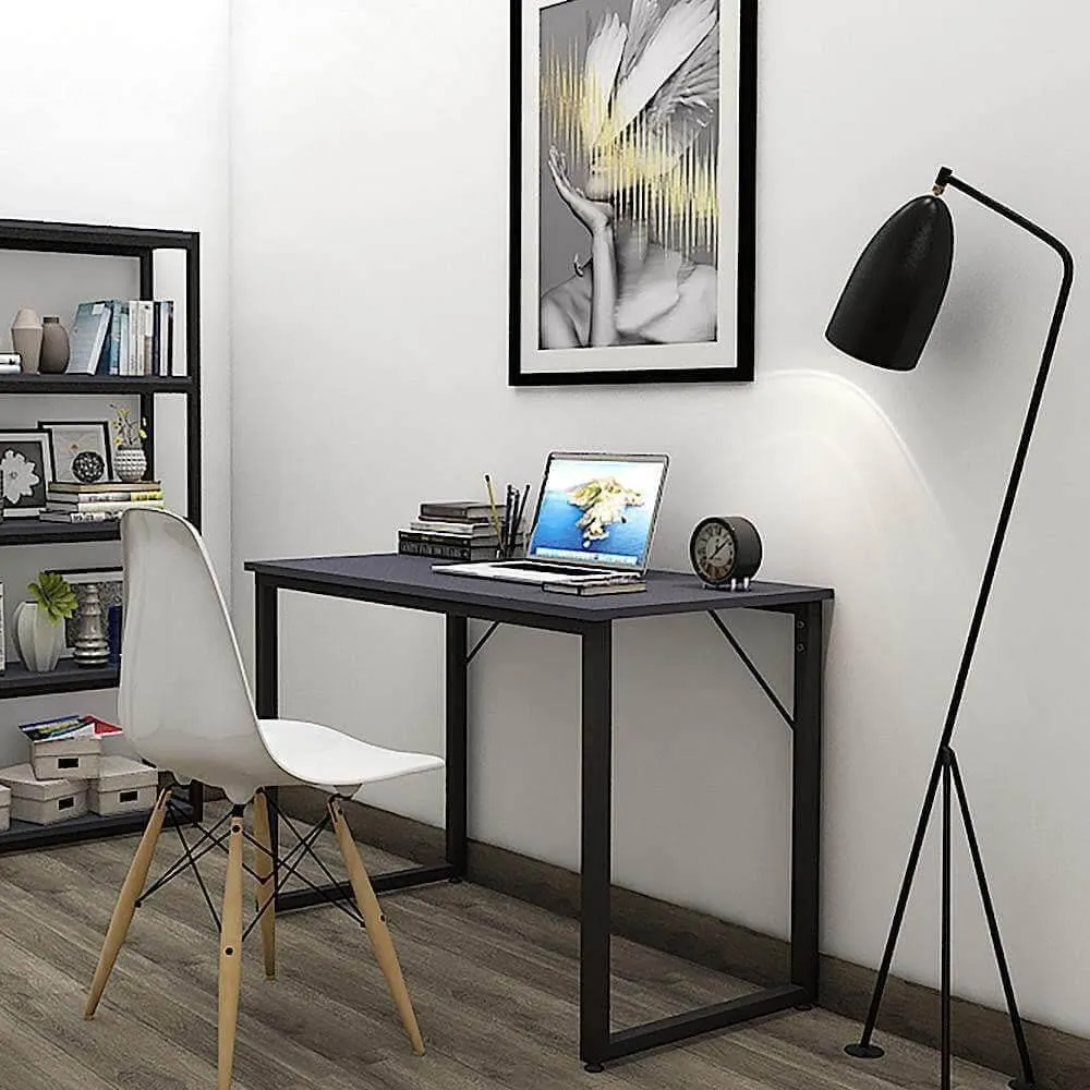 Helios T100 Computer Table/ Study Desk, Slate Grey