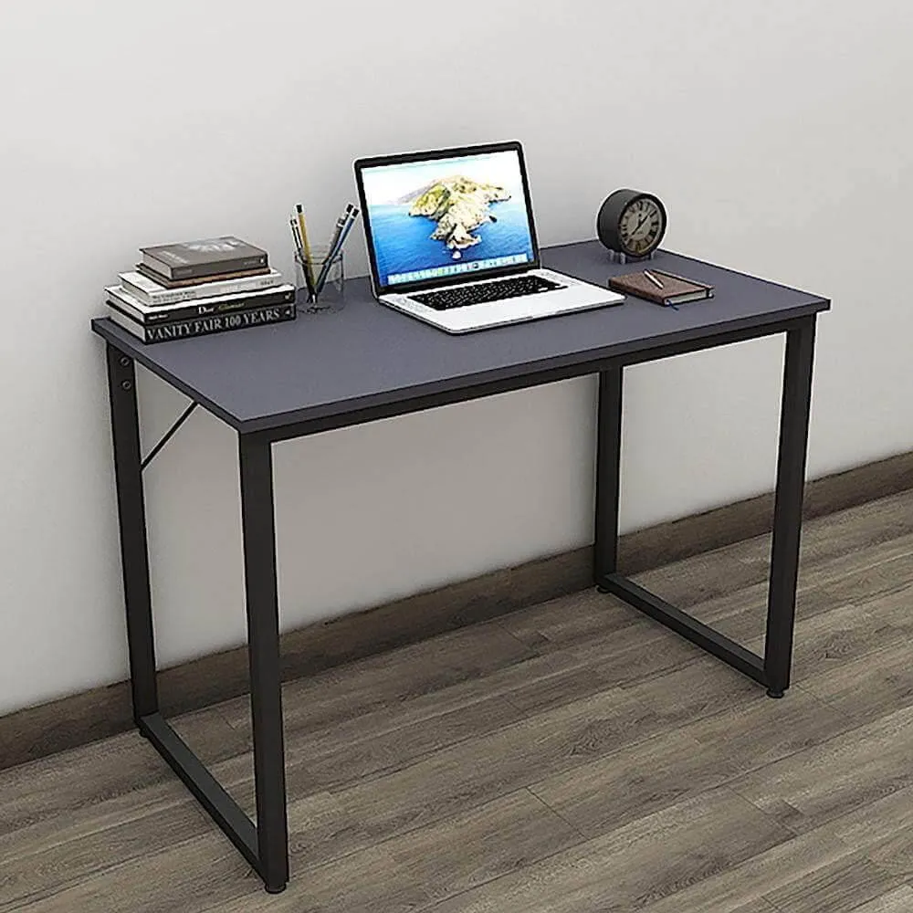 Helios T100 Computer Table/ Study Desk, Slate Grey
