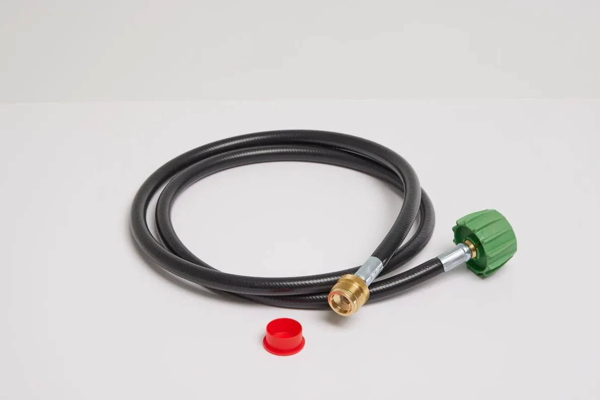 High-Pressure Propane Gas Hose and Adapter