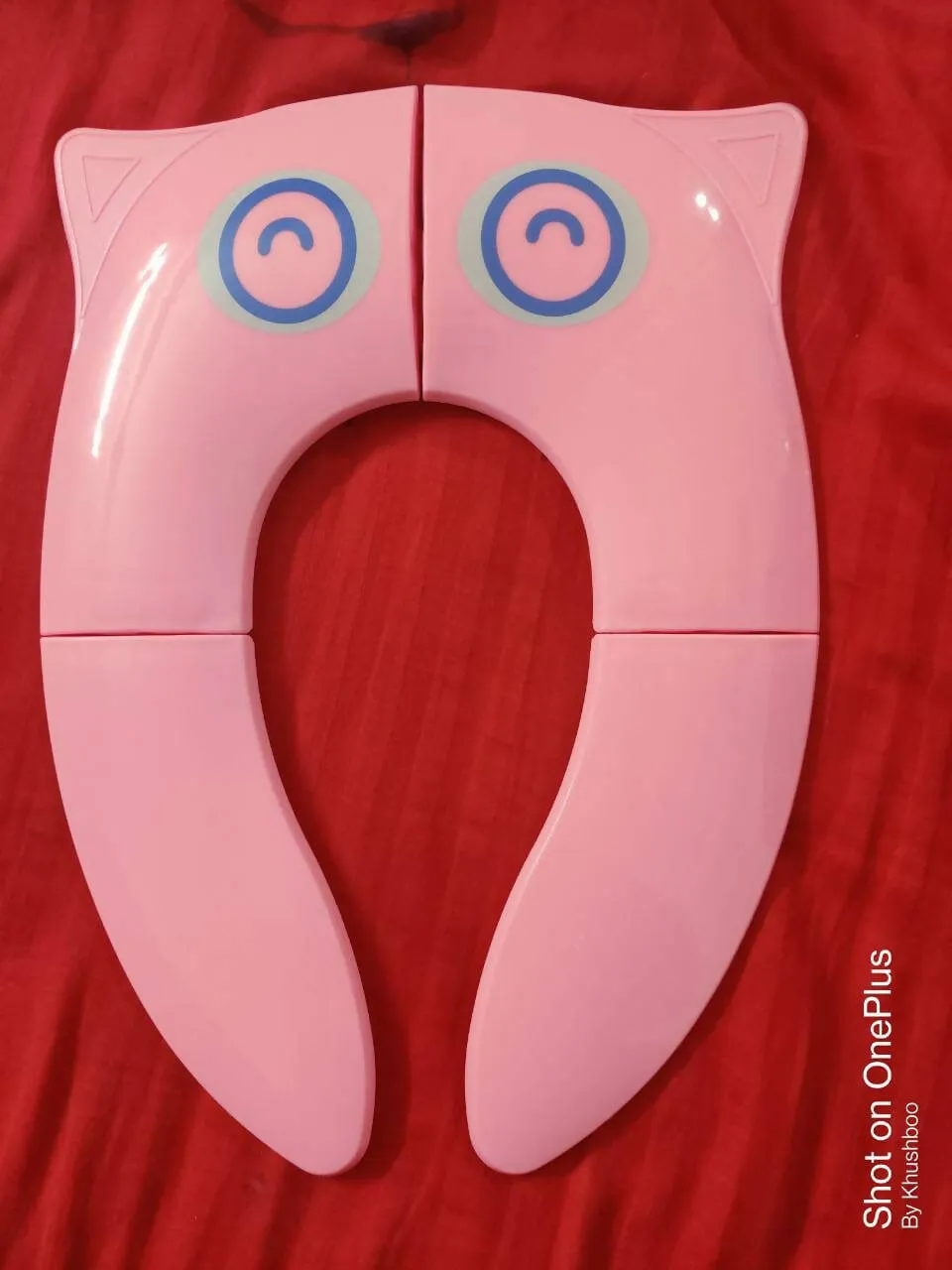 INOVERA Portable Baby Toilet Seat Foldable Western Kids Potty Trainer Cover for Toddler Boys Girls Travel