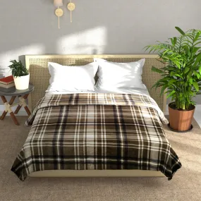 Kleo Checkered Micro Fiber Blanket  - 250 GSM