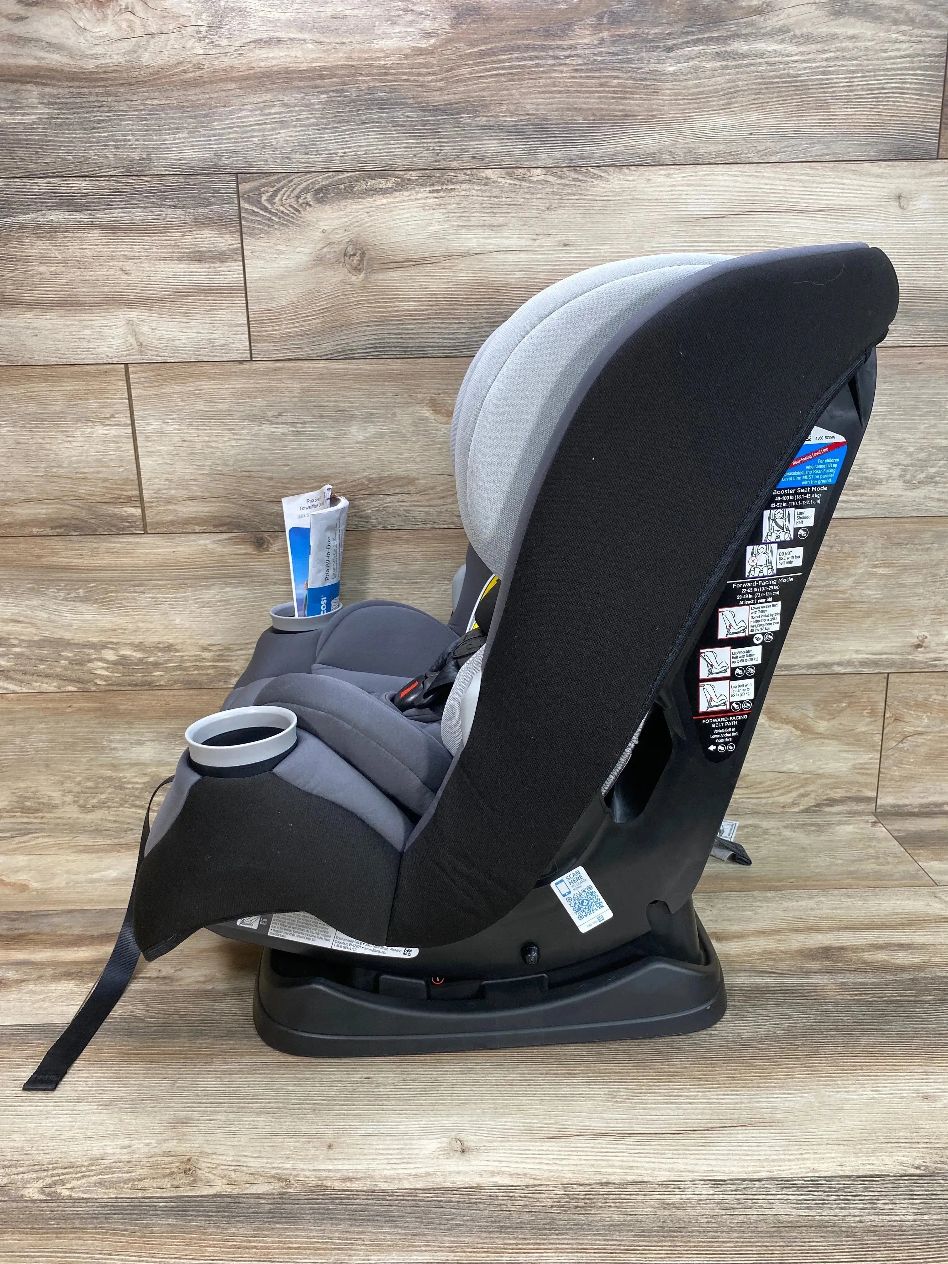 Maxi-Cosi Pria Max All-in-One Convertible Car Seat in Grey