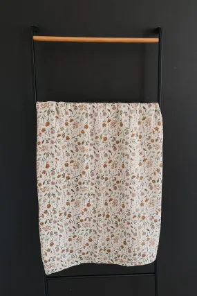 Mebie Baby Muslin Swaddle Blanket - Meadow Floral